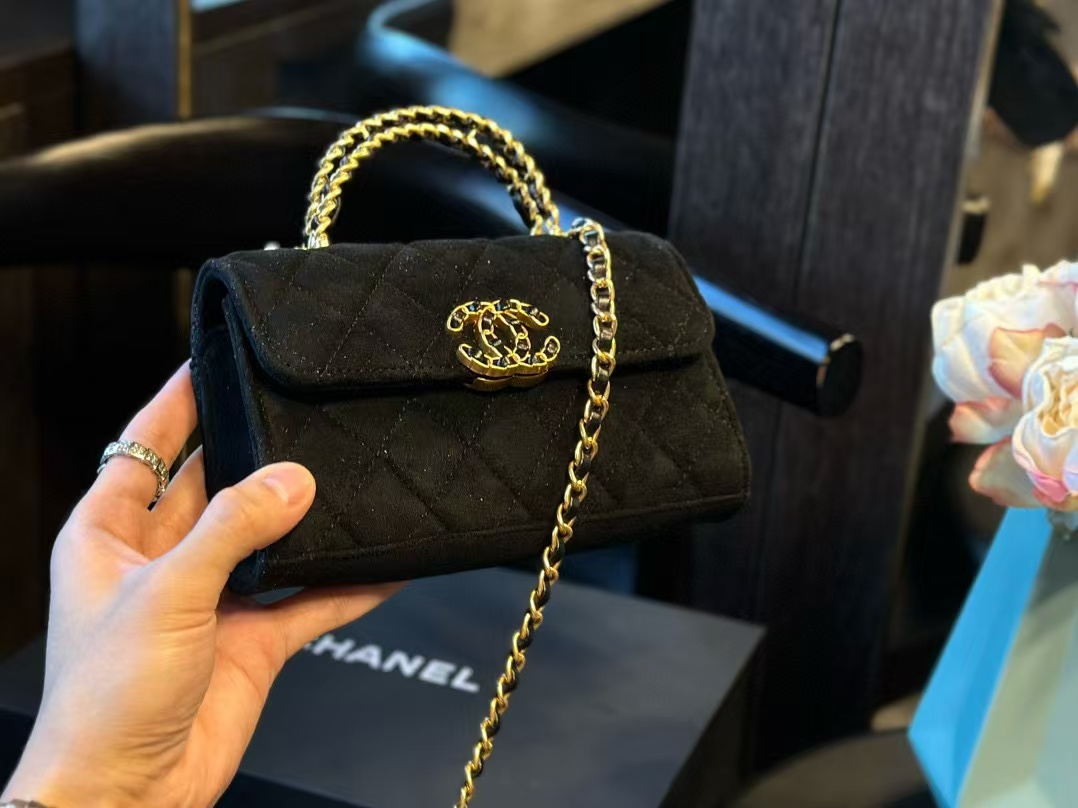 CHANE1 kellyディアスキン チェーン ショルダー クロスボディバッグ【 50％割引+送料無料】