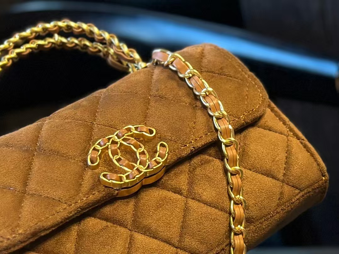 CHANE1 kellyディアスキン チェーン ショルダー クロスボディバッグ【 50％割引+送料無料】