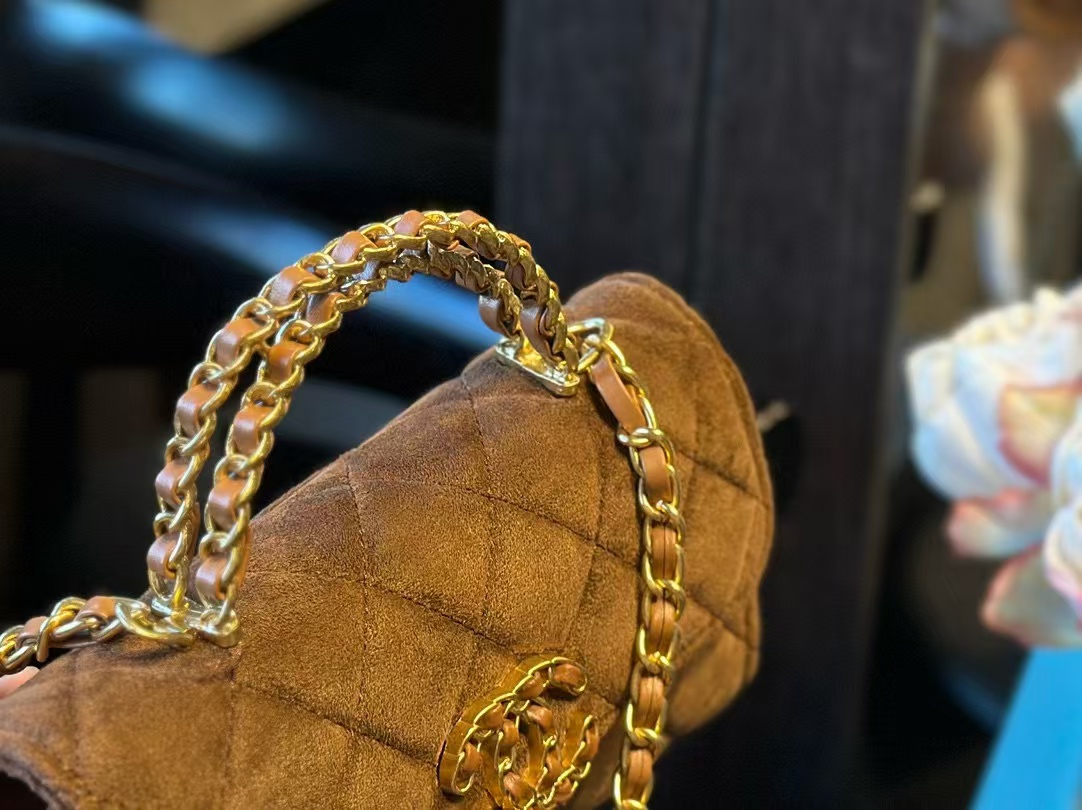 CHANE1 kellyディアスキン チェーン ショルダー クロスボディバッグ【 50％割引+送料無料】