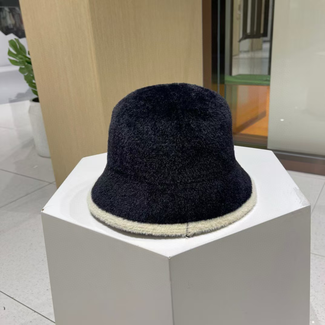 CEL1NE 凱旋門 ミンク ベルベット バケット ハット【 50％割引+送料無料】
