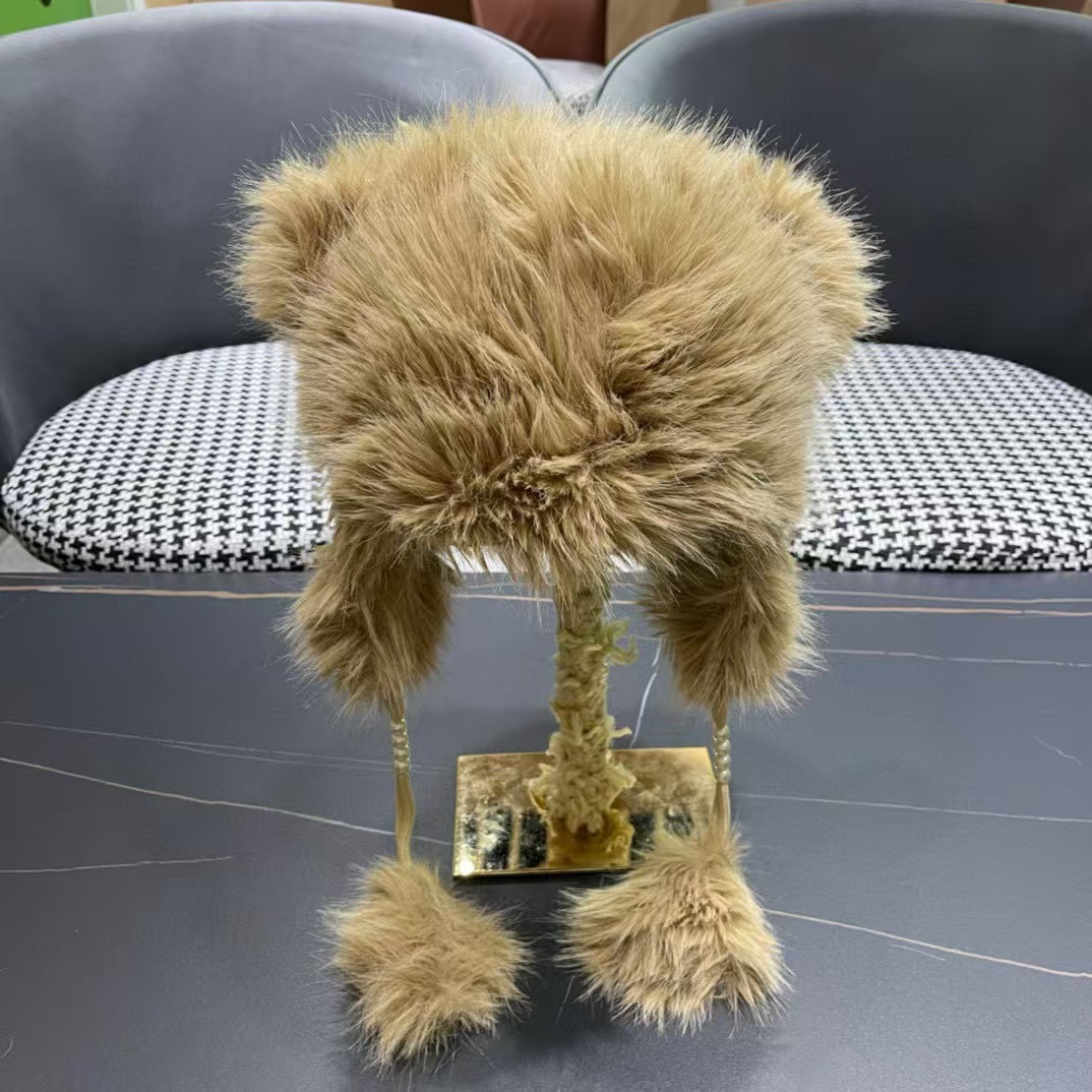 CHANE1 ダブルCロゴ耳保護帽子【 50％割引+送料無料】