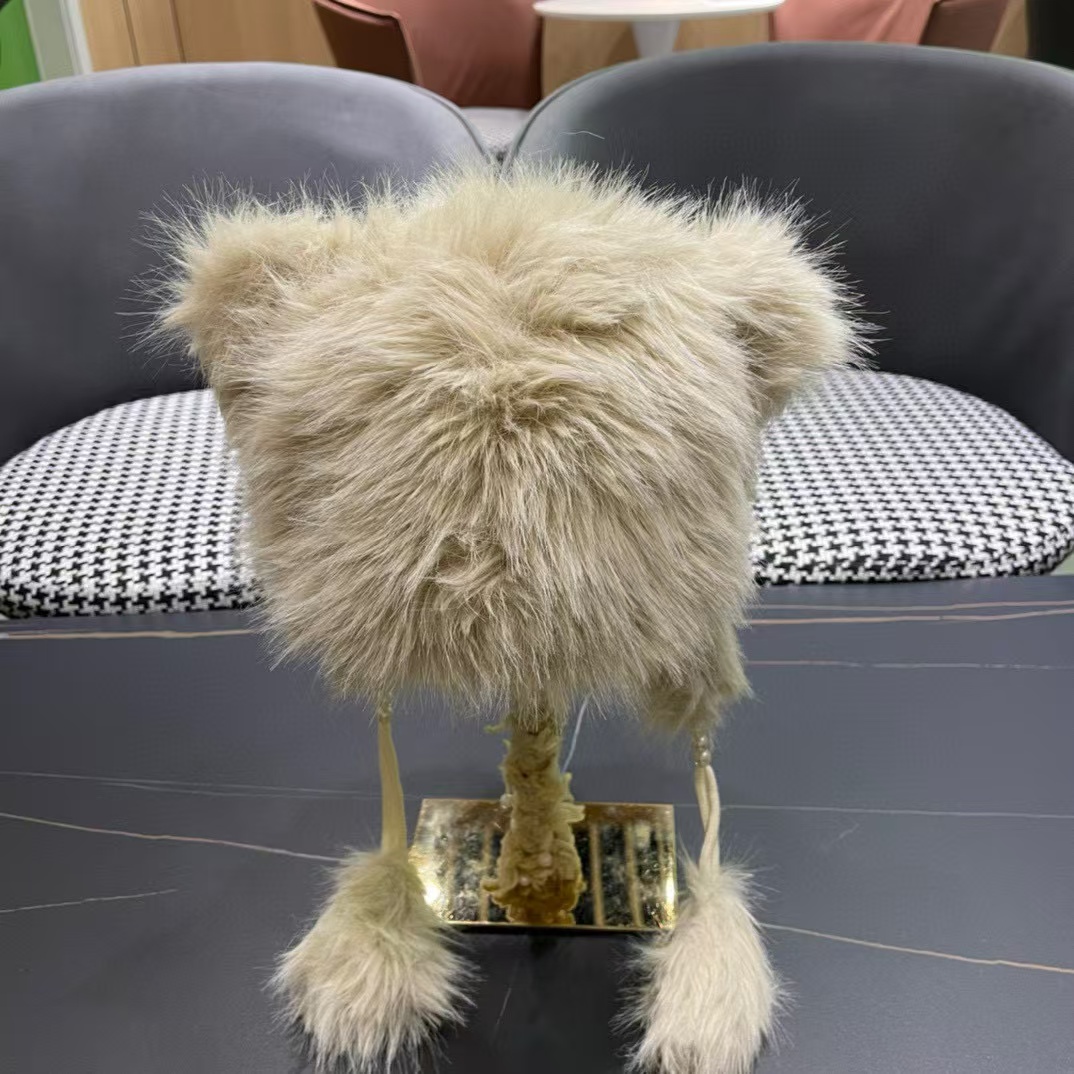 CHANE1 ダブルCロゴ耳保護帽子【 50％割引+送料無料】