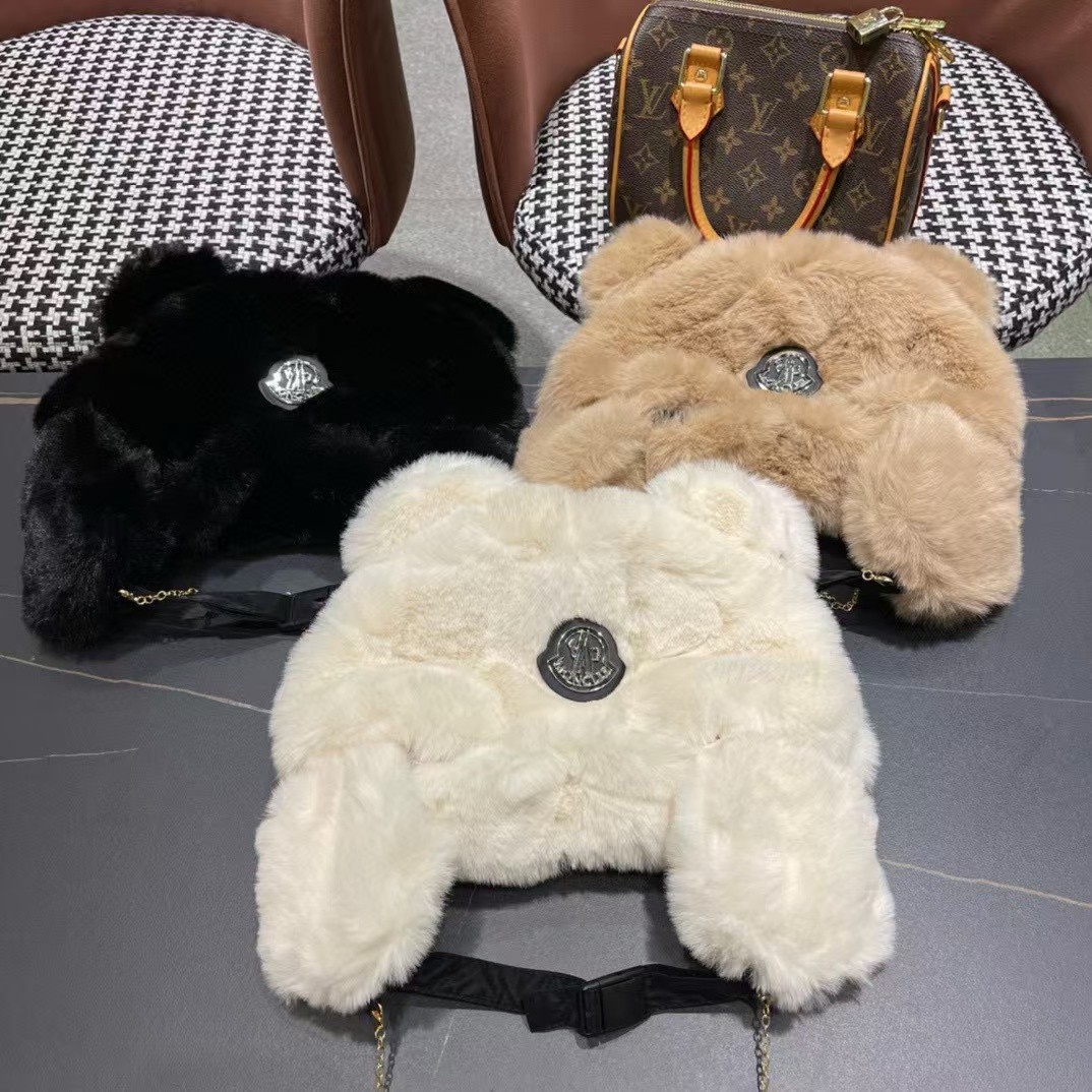 Monclerぬいぐるみのクマの耳保護帽子【 50％割引+送料無料】