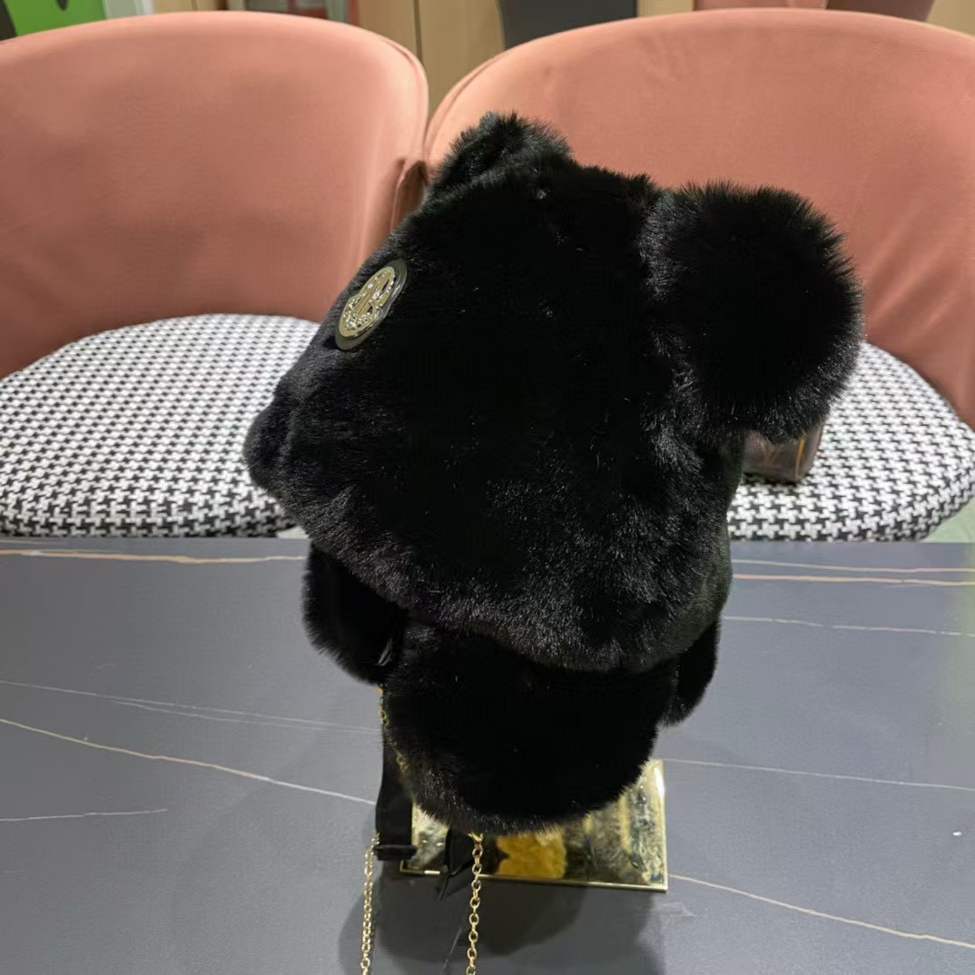 Monclerぬいぐるみのクマの耳保護帽子【 50％割引+送料無料】