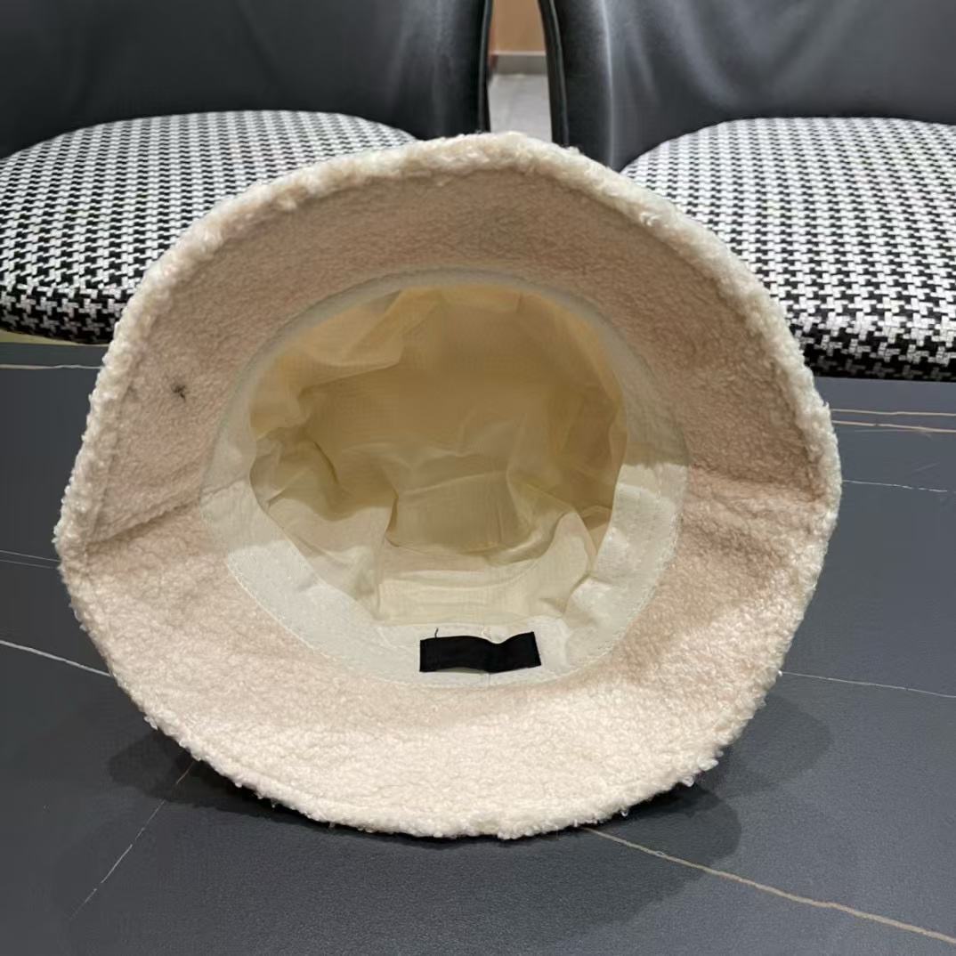 PR4DA 刺繍入りレタード ラムウール バケット ハット【 50％割引+送料無料】