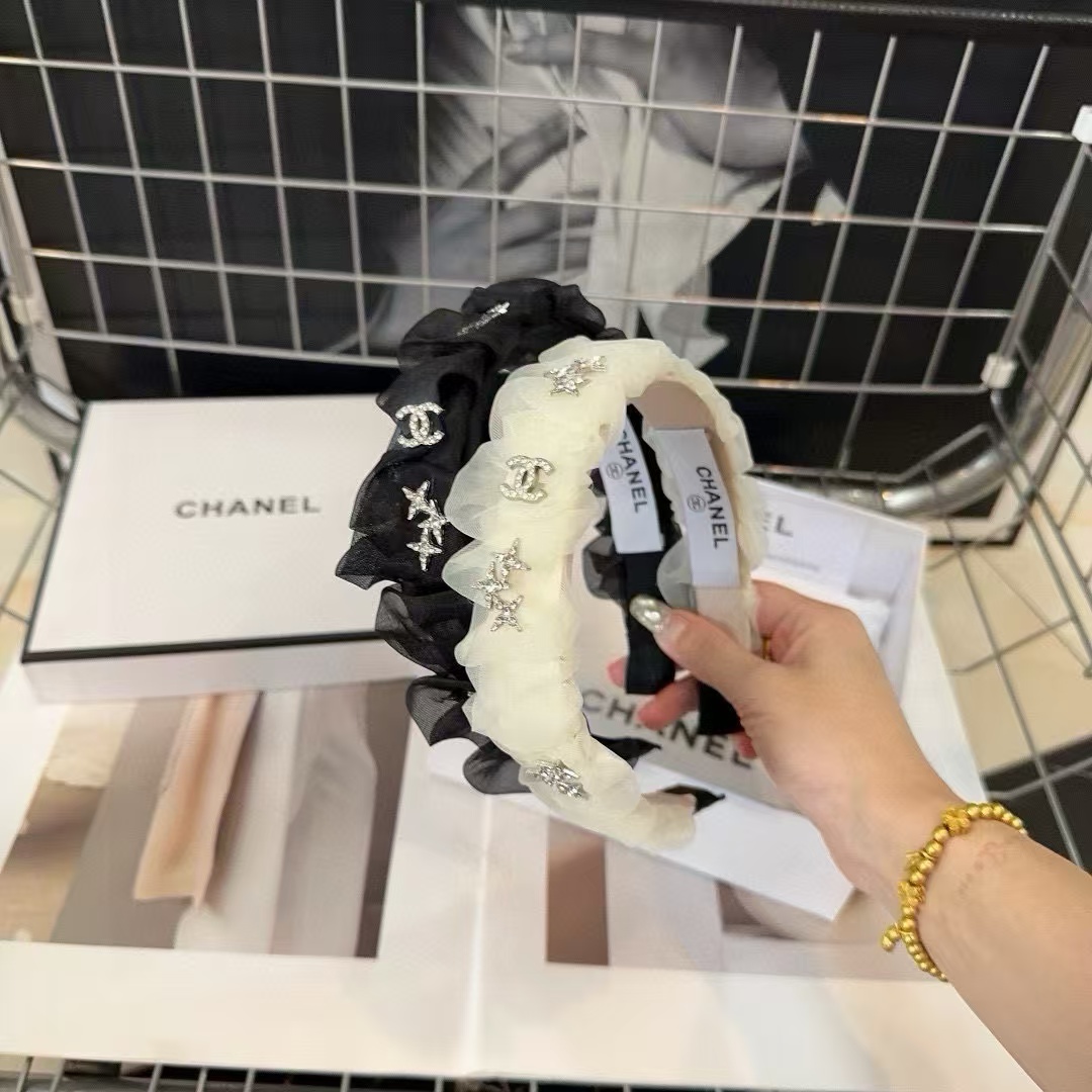 CHANE1 スターリボンカチューシャ【 50％割引+送料無料】