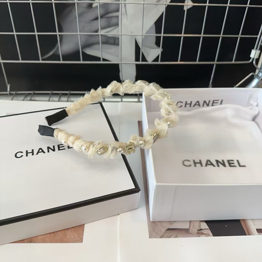 CHANE1 ファッションパールヘッドバンド【 50％割引+送料無料】
