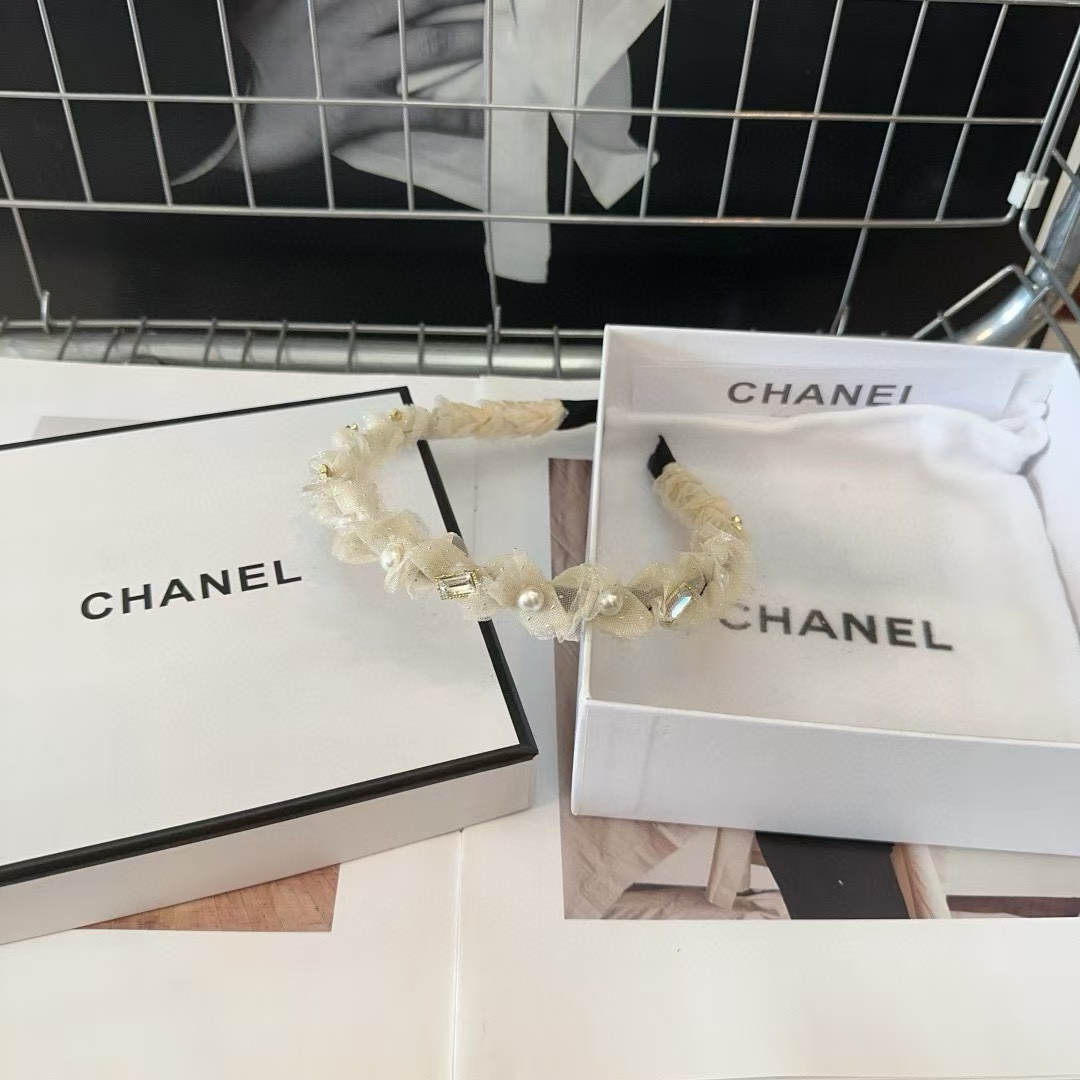 CHANE1 ファッションパールヘッドバンド【 50％割引+送料無料】