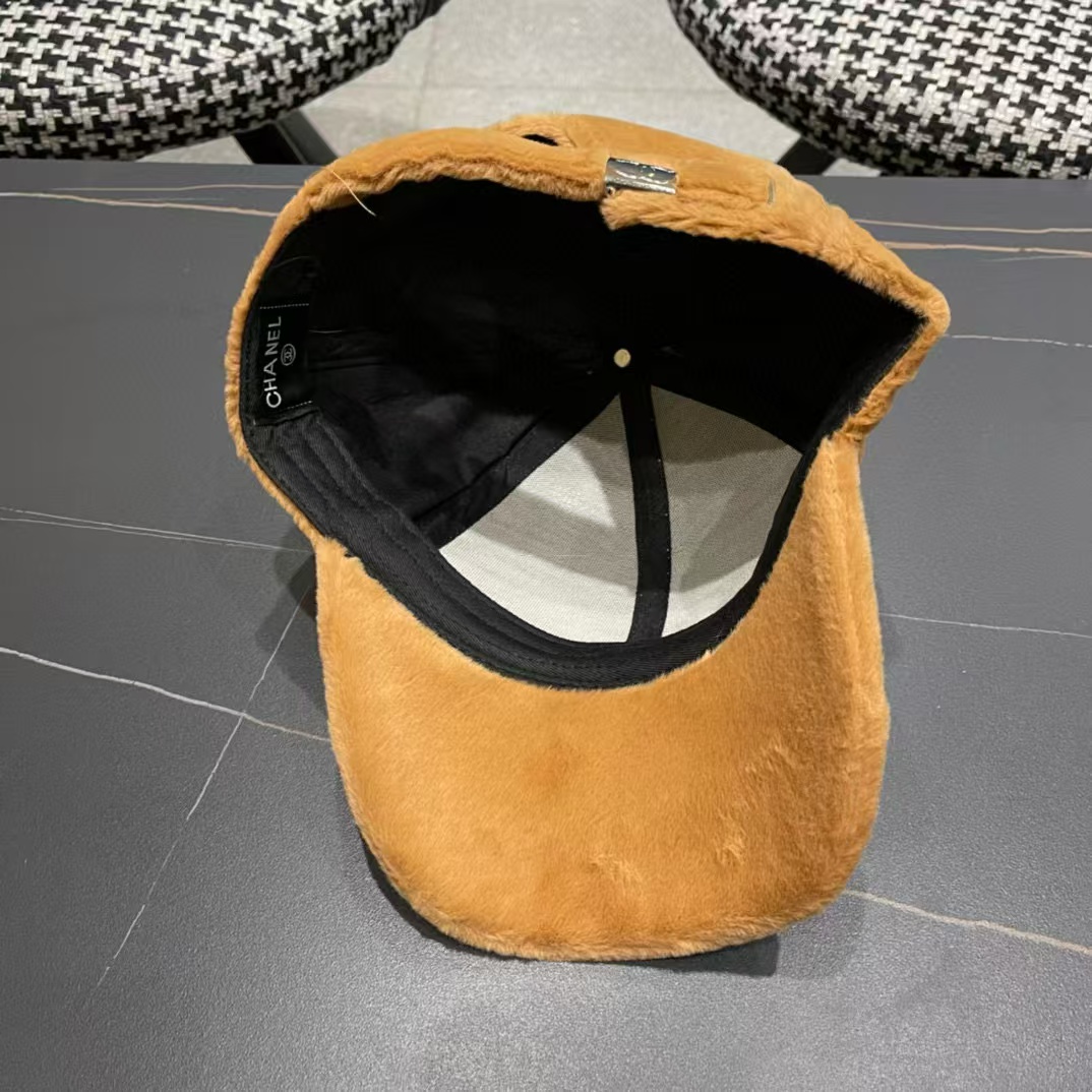 CHANE1 ダブルC 刺繍ロゴ ベースボールキャップ【 50％割引+送料無料】