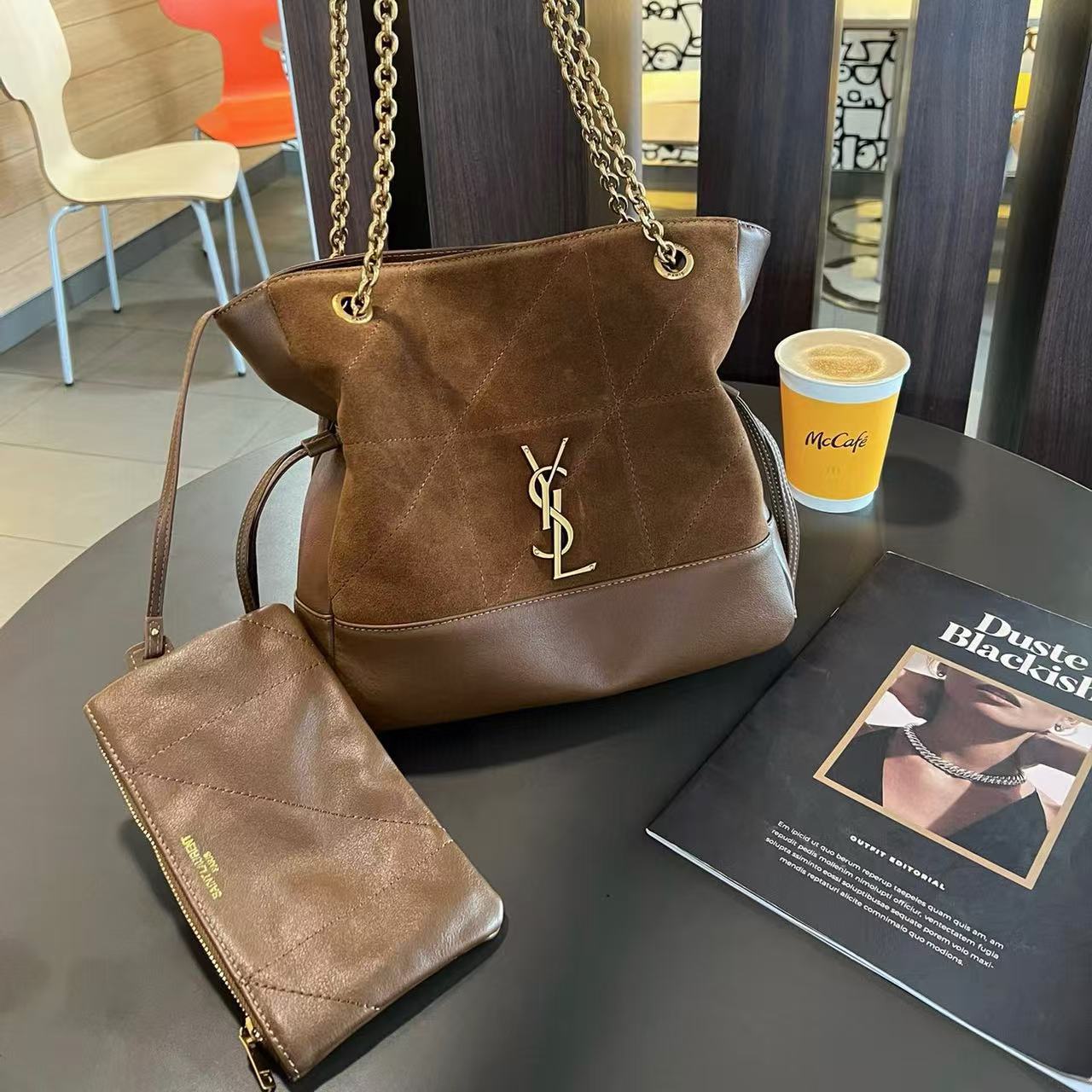 YSL巾着ショッピングバッグ【50％割引+送料無料】