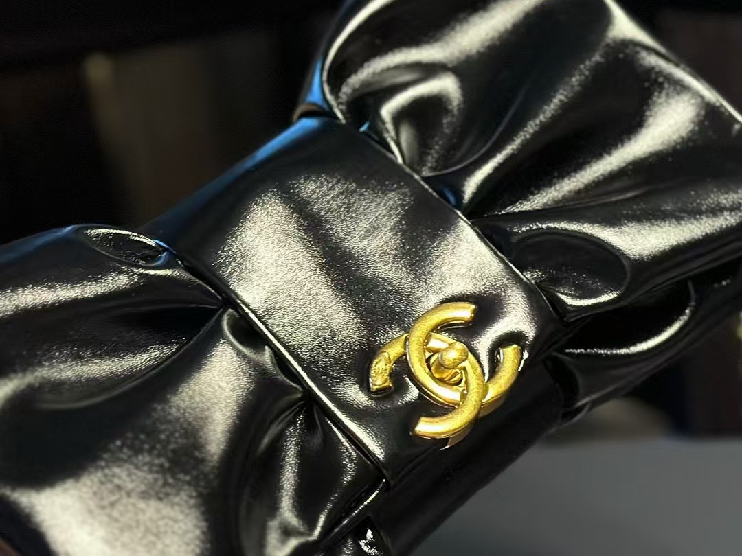 CHANE1 チェーンリボンイブニングバッグ【50％割引+送料無料】