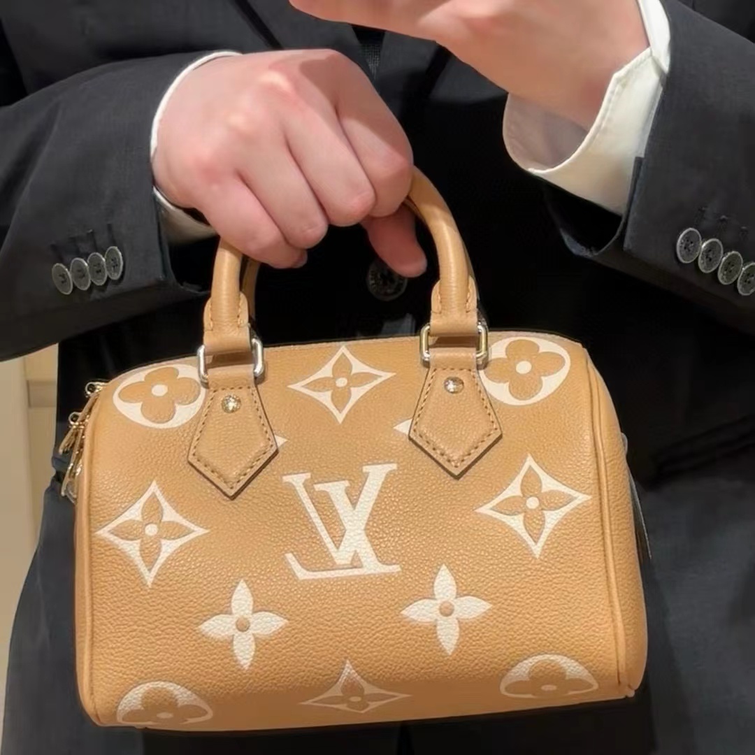 LV Speedy 牛革ハンドクロスボディバッグ【50％割引+送料無料】