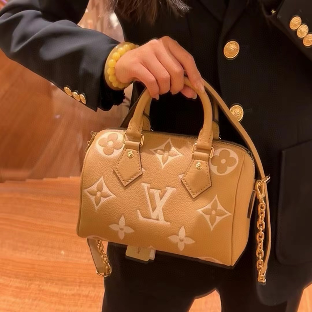 LV Speedy 牛革ハンドクロスボディバッグ【50％割引+送料無料】