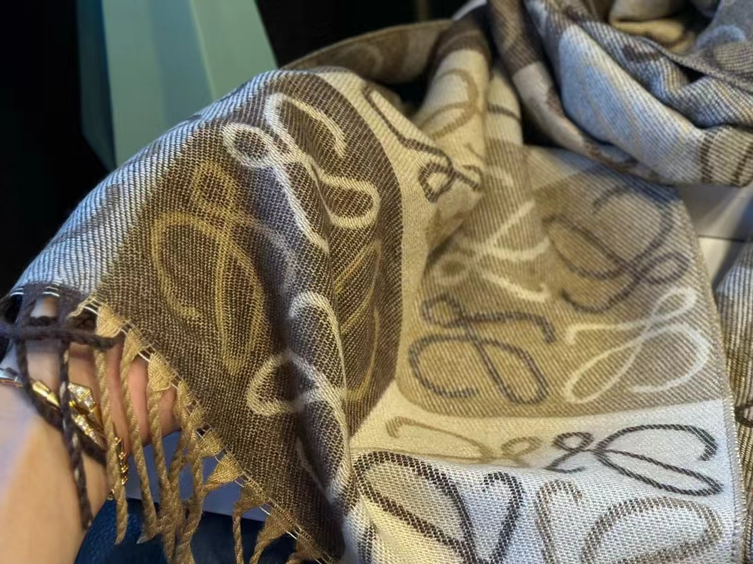 L0WEW 両面カシミヤマフラー D【50％割引+送料無料】