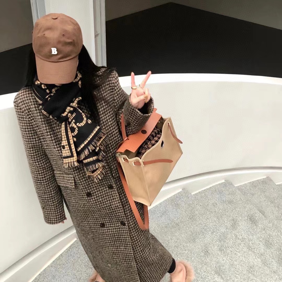 GUCC1 クラシック フリンジ両面カシミヤ スカーフ【50％割引+送料無料】