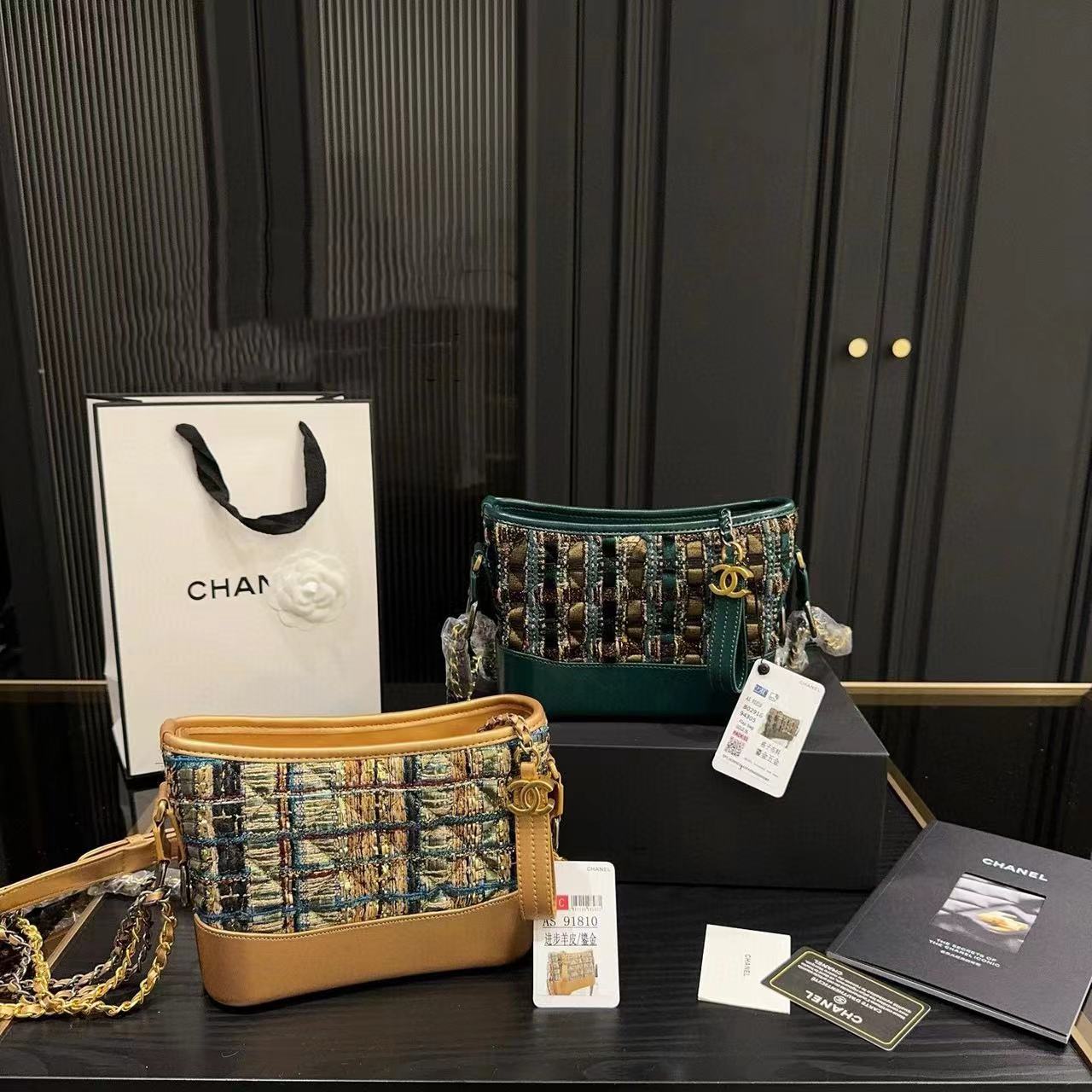 CHANE1 ウール チェーン クロスボディバッグ【50％割引+送料無料】