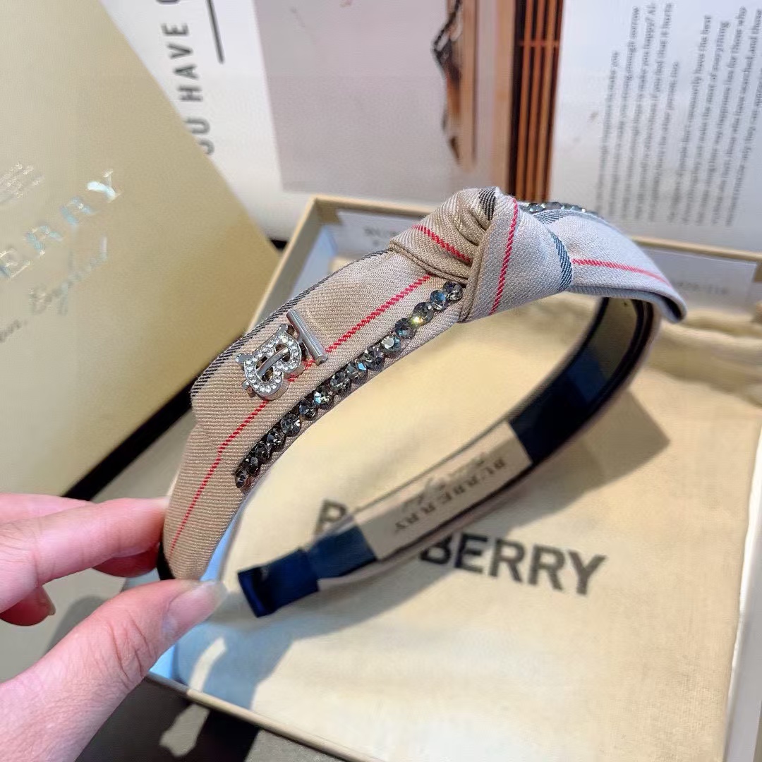 BUR8ERRY リボンカチューシャ【50％割引+送料無料】