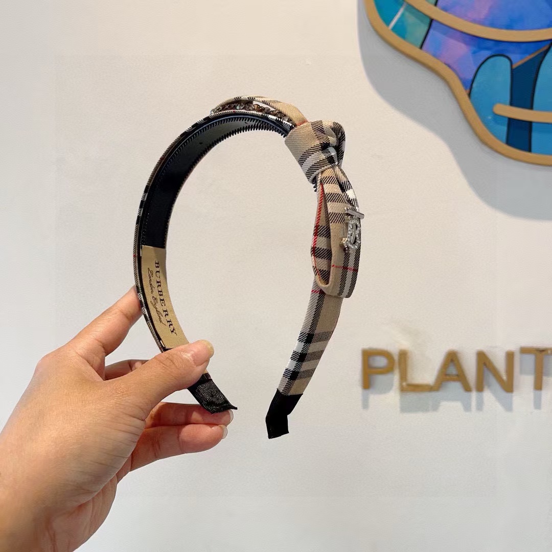 BUR8ERRY リボンカチューシャ【50％割引+送料無料】