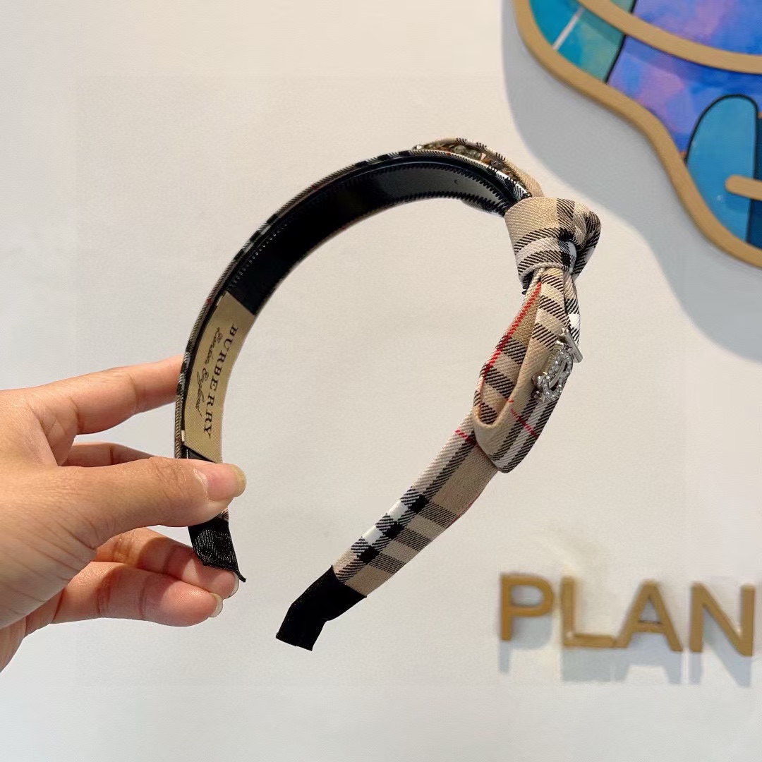 BUR8ERRY リボンカチューシャ【50％割引+送料無料】