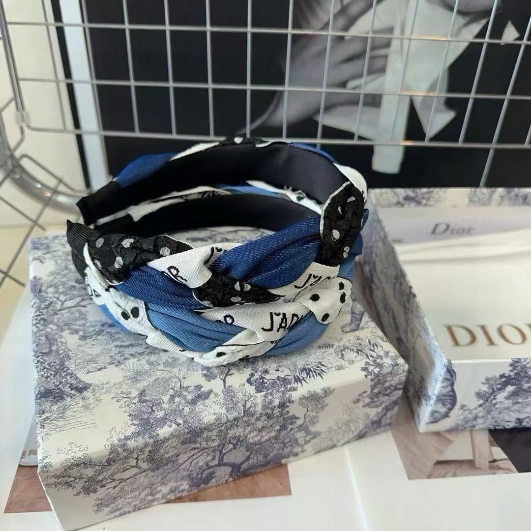 DI0R 水玉ヘッドバンド【50％割引+送料無料】