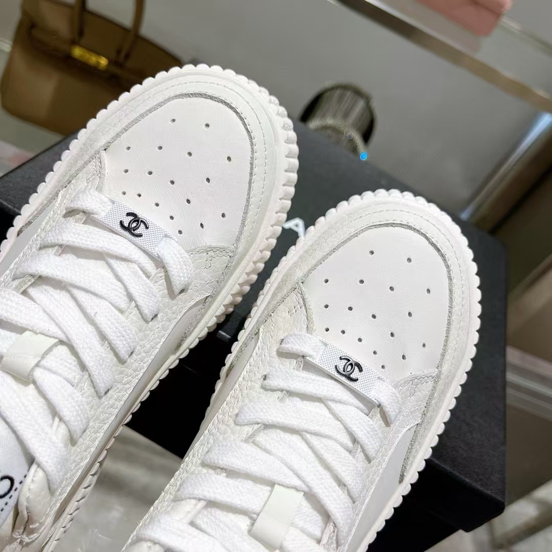 CHANE1 レースアップ シンプル 厚底 カジュアルシューズ【50％割引+送料無料】