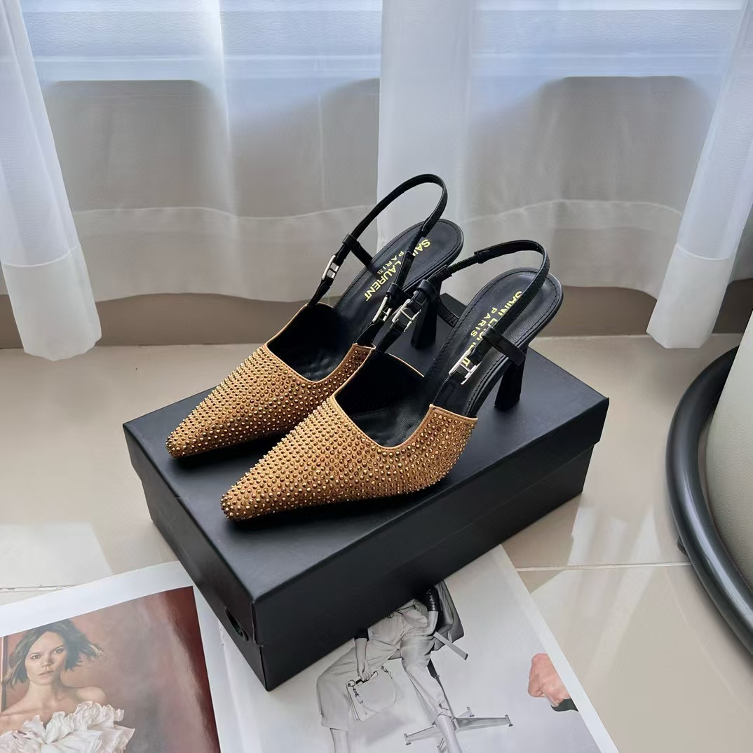 YSL ハイヒールサンダル【50％割引+送料無料】