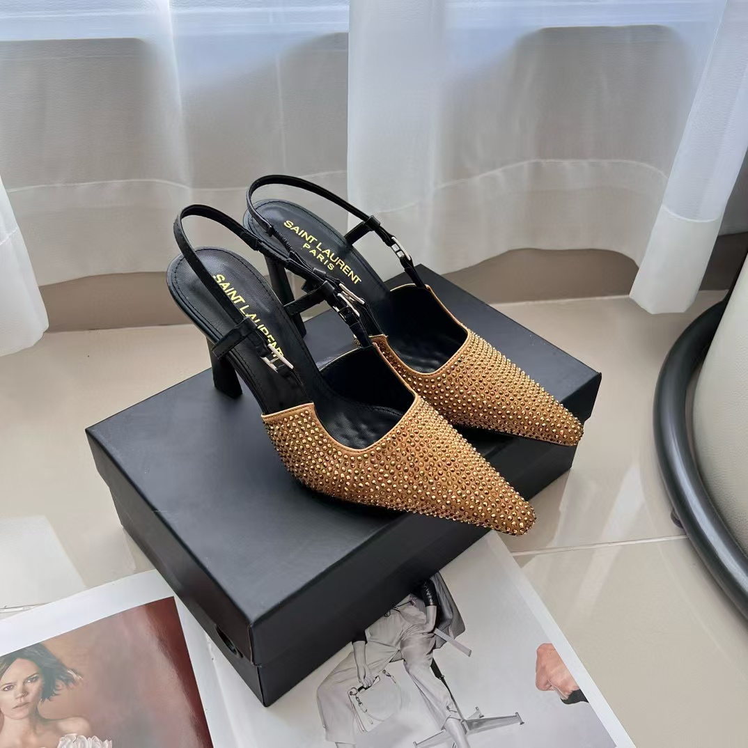 YSL ハイヒールサンダル【50％割引+送料無料】
