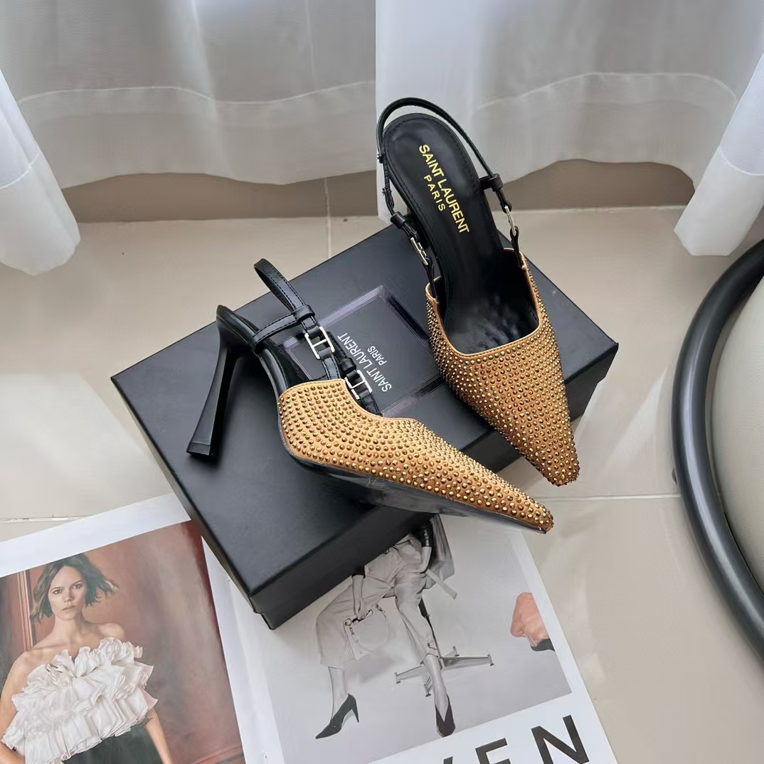 YSL ハイヒールサンダル【50％割引+送料無料】