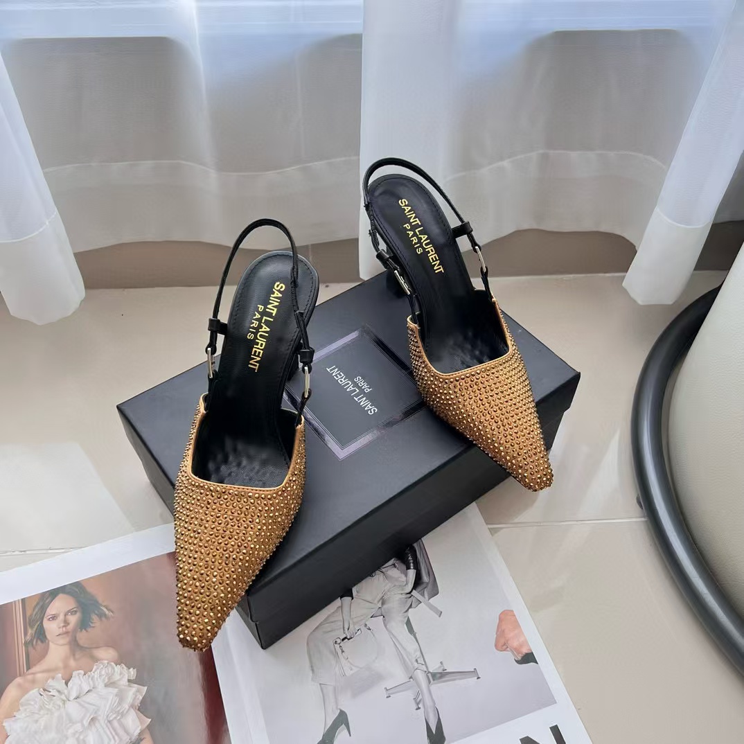 YSL ハイヒールサンダル【50％割引+送料無料】