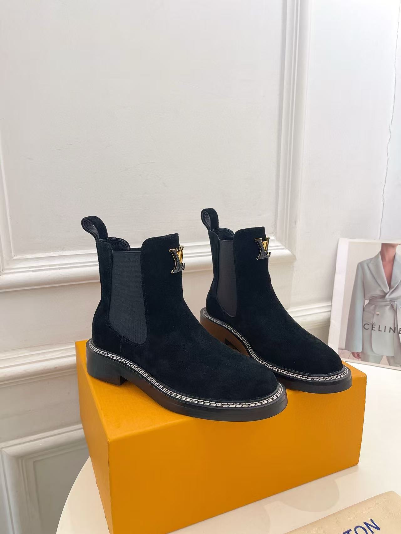 LV高品质クラシックなプラットフォームブーツ【50％割引+送料無料】