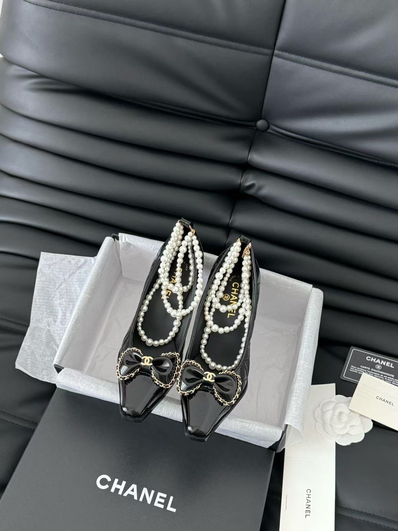 CHANE1 高品質弓パールハイヒール【50％割引+送料無料】