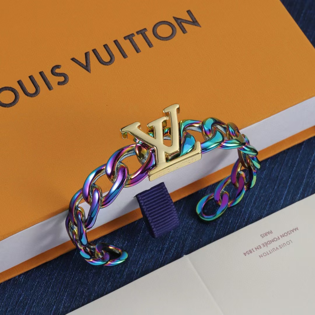 LVロゴ中空ブレスレット【50％割引+送料無料】