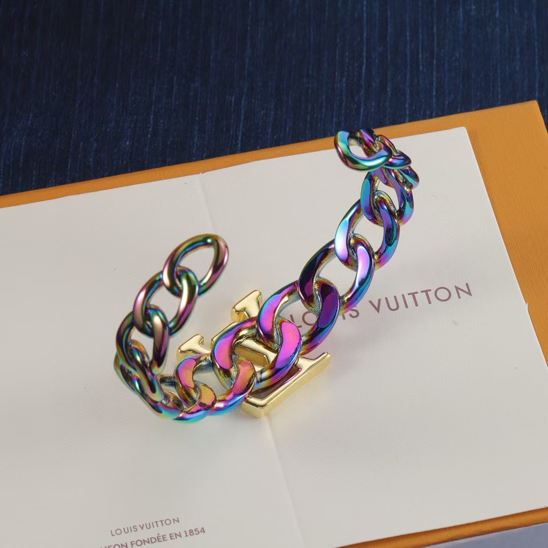 LVロゴ中空ブレスレット【50％割引+送料無料】