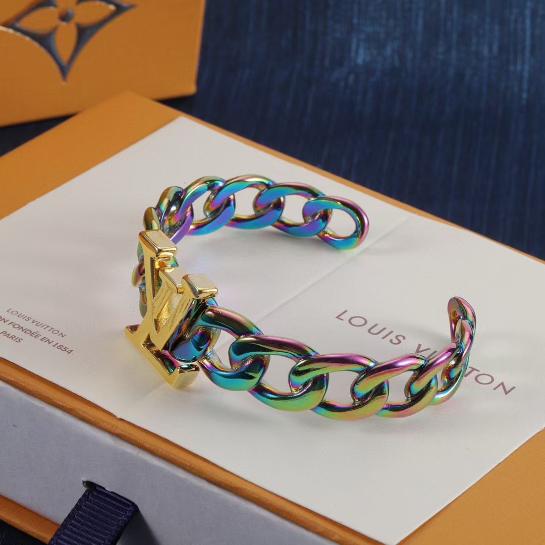 LVロゴ中空ブレスレット【50％割引+送料無料】