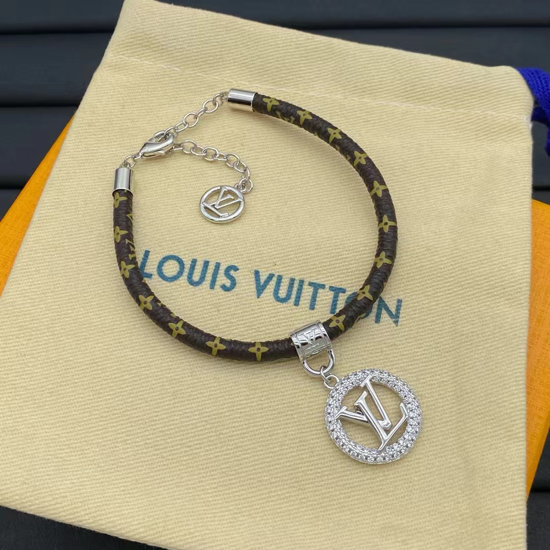 LV老視ロープ ラウンド ダイヤモンド ブレスレット【50％割引+送料無料】