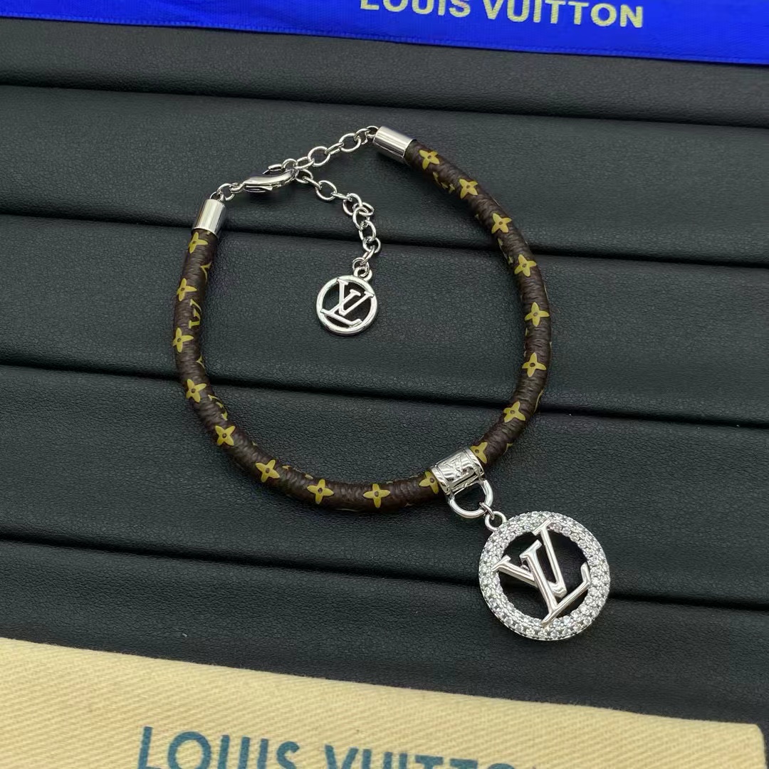 LV老視ロープ ラウンド ダイヤモンド ブレスレット【50％割引+送料無料】