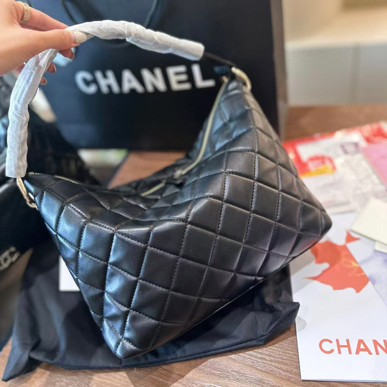 CHANE1 hobo脇の下のバッグ【50％割引+送料無料】