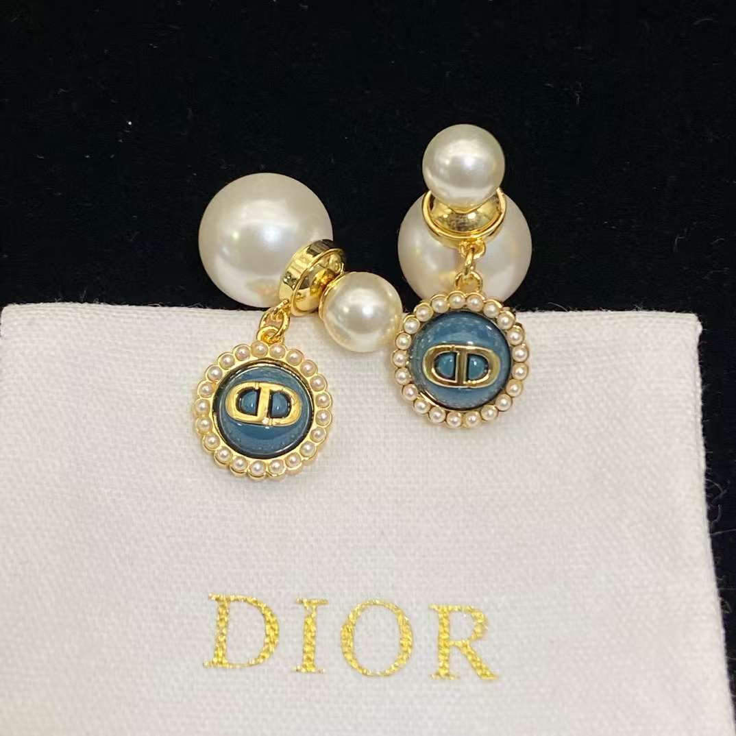 DI0R CD パール スタッド ピアス【50％割引+送料無料】