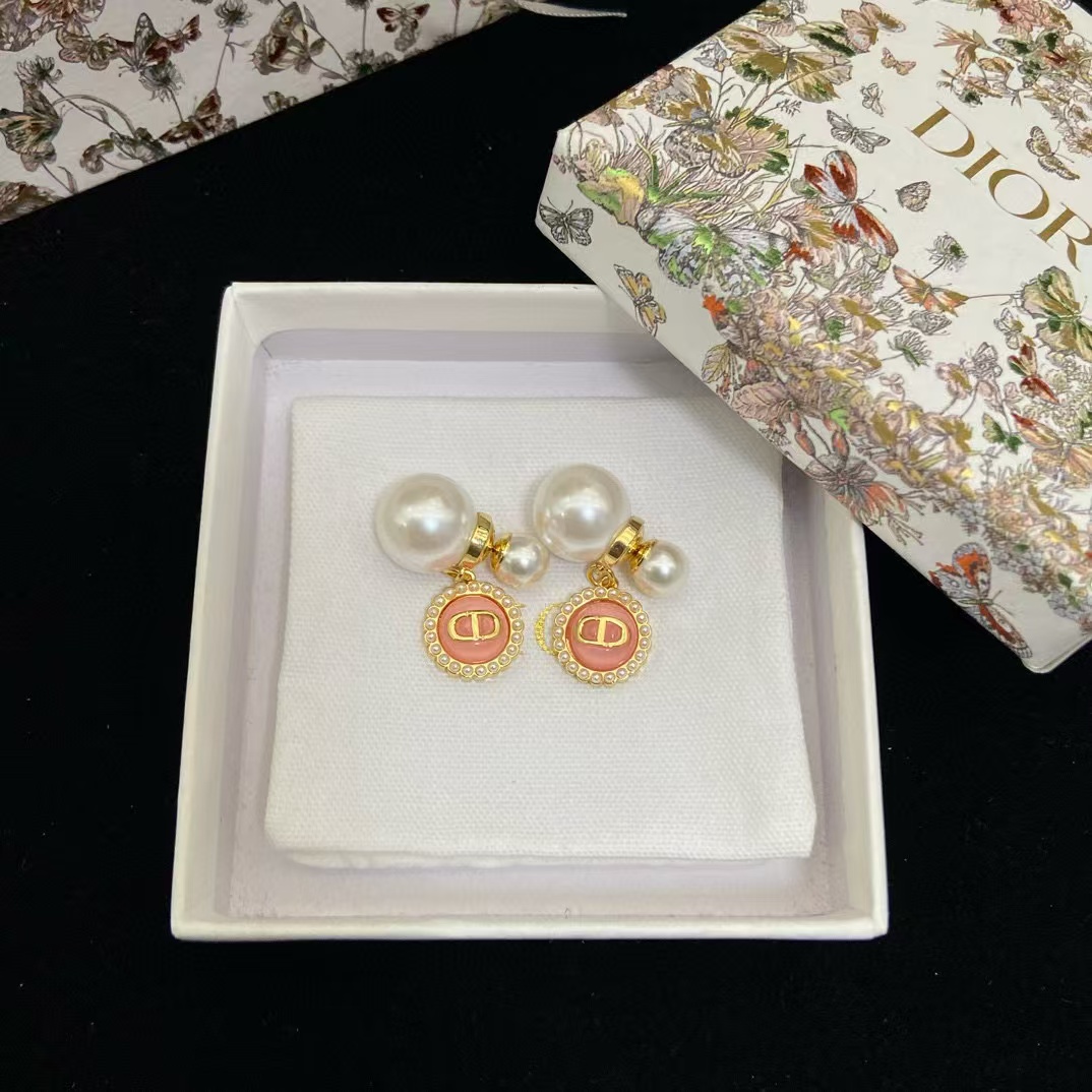 DI0R CD パール スタッド ピアス【50％割引+送料無料】