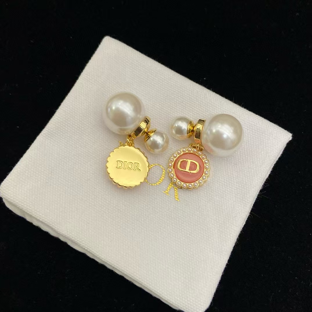 DI0R CD パール スタッド ピアス【50％割引+送料無料】