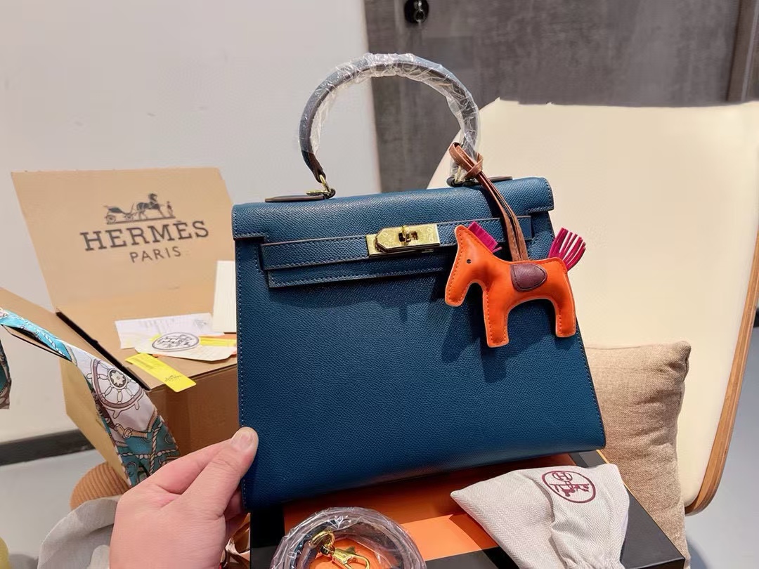 HERME5 kelly牛革ハンドバッグ【50％割引+送料無料】
