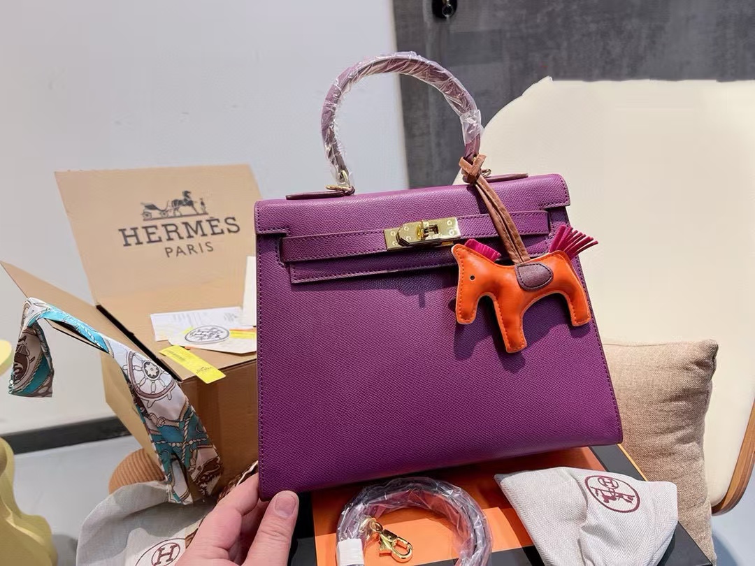 HERME5 kelly牛革ハンドバッグ【50％割引+送料無料】