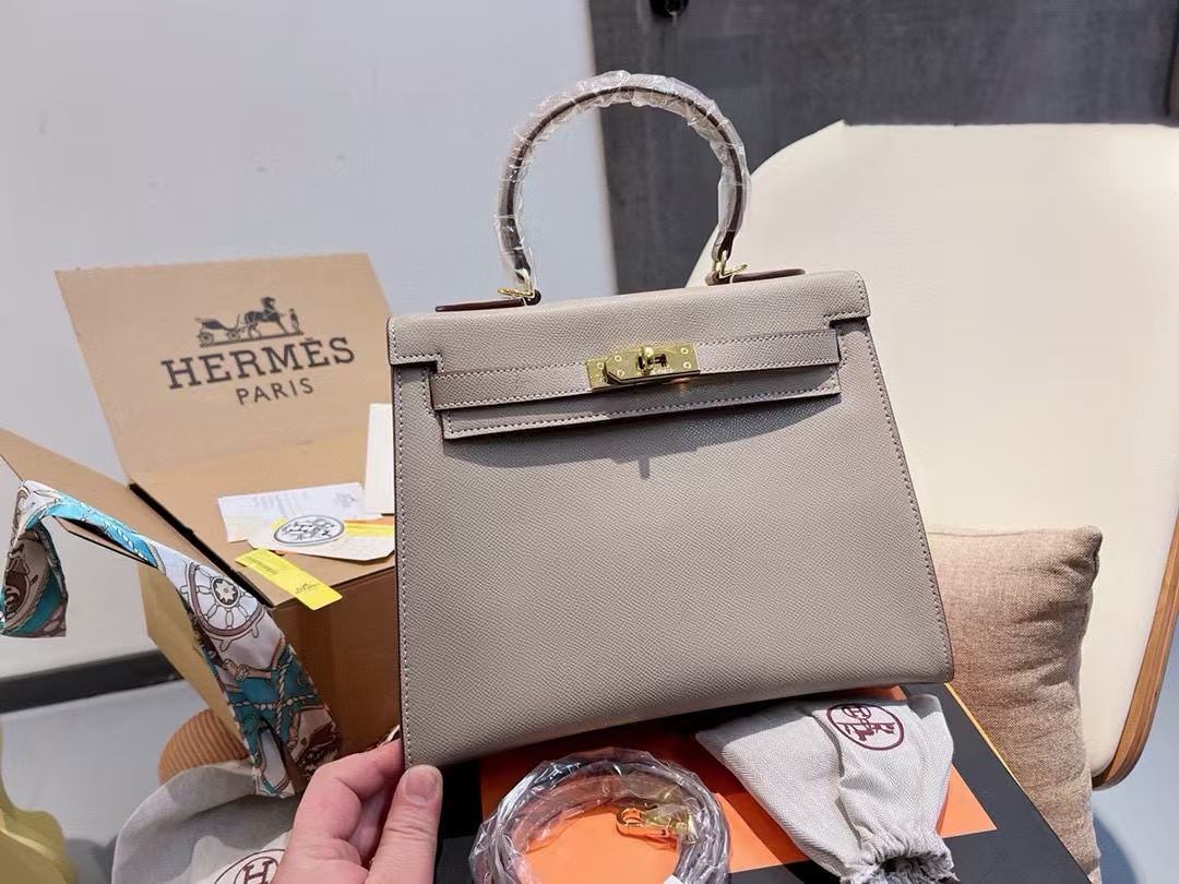 HERME5 kelly牛革ハンドバッグ【50％割引+送料無料】