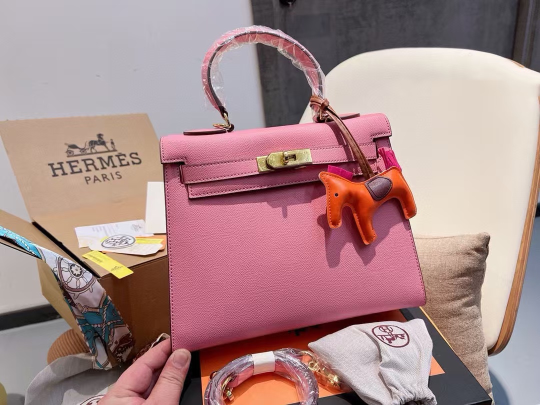 HERME5 kelly牛革ハンドバッグ【50％割引+送料無料】