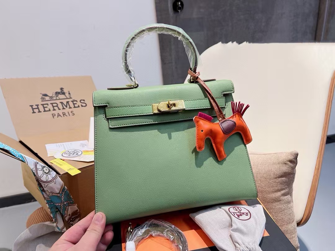 HERME5 kelly牛革ハンドバッグ【50％割引+送料無料】