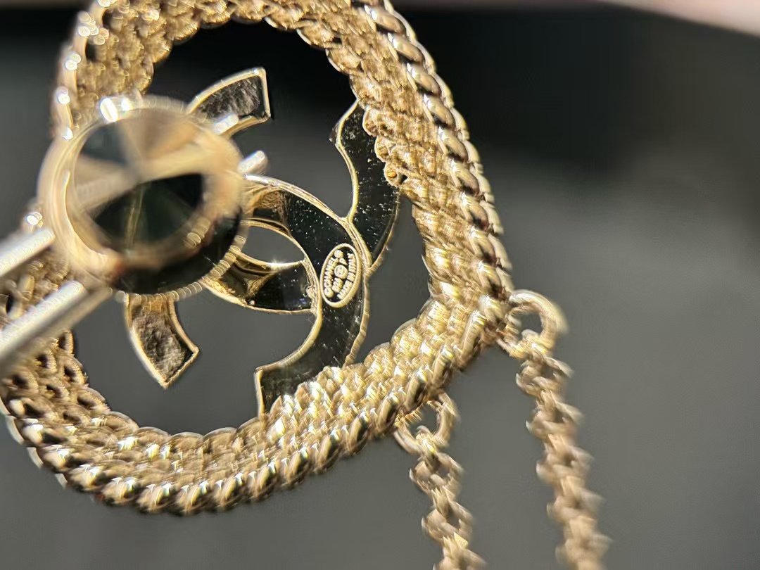 CHANE1 五芒星ピーチハート ダブルCブローチ【50％割引+送料無料】