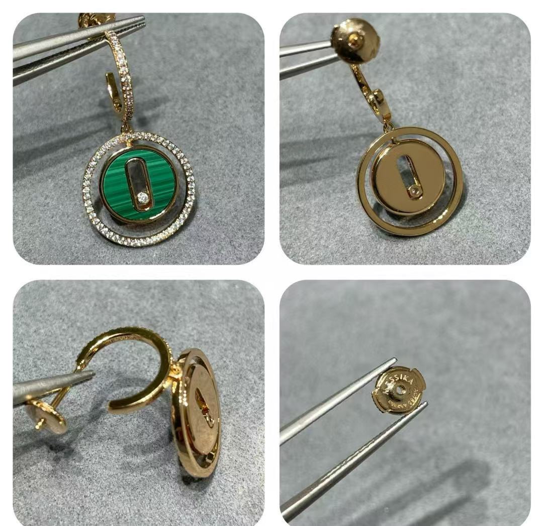 MESS1KA定番マラカイト ピアス+ネックレス 2点セット 【50％割引+送料無料】