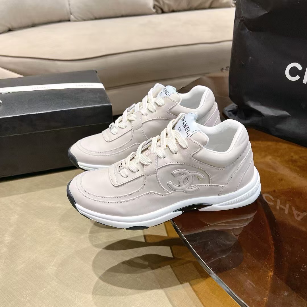 CHANE1 高品質ダブルCロゴカジュアルシューズ50％割引+送料無料】