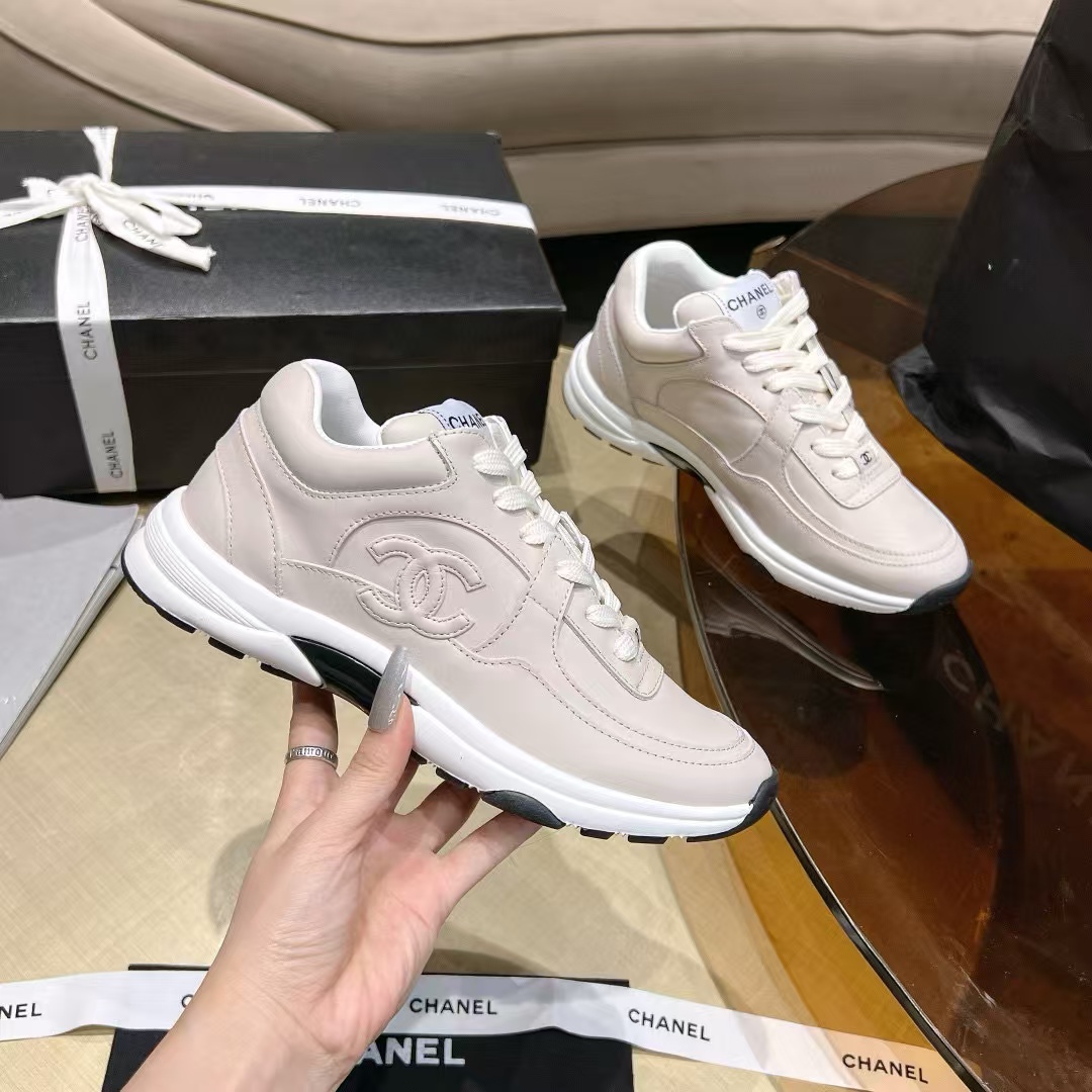 CHANE1 高品質ダブルCロゴカジュアルシューズ50％割引+送料無料】