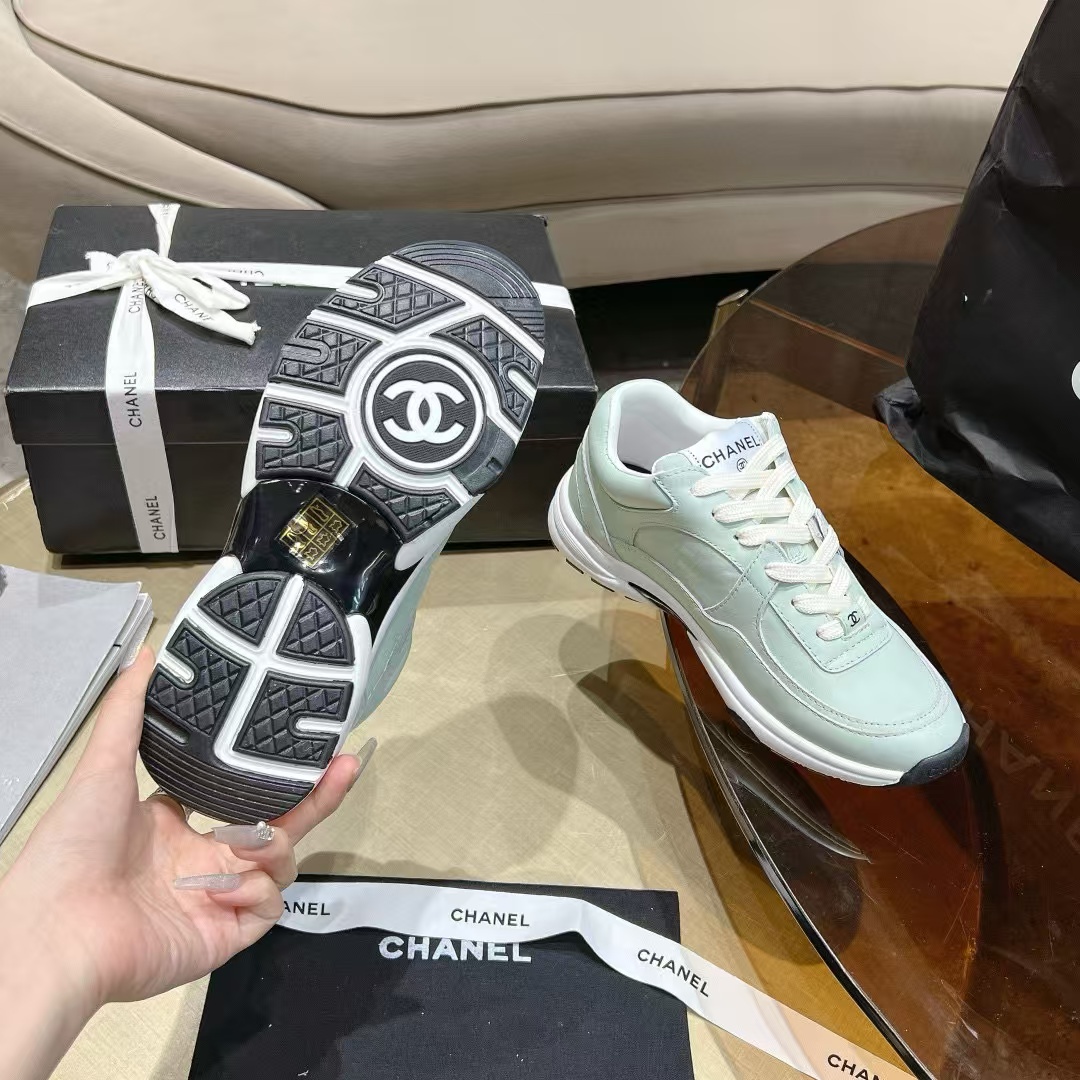 CHANE1 高品質ダブルCロゴカジュアルシューズ50％割引+送料無料】